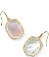 Kendra Scott Daphne Pave Frame Drop Earrings