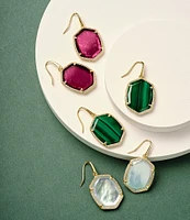 Kendra Scott Daphne Pave Frame Drop Earrings