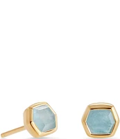 Kendra Scott Davie 14K Gold Stud Earrings