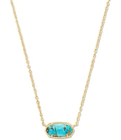 Kendra Scott Elisa 14K Gold-Plated Pendant Necklace