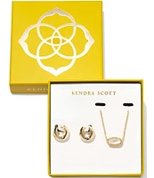 Kendra Scott Elisa Mikki Gold Gift Set