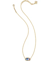 Kendra Scott Elisa 14K Gold Pendant Necklace