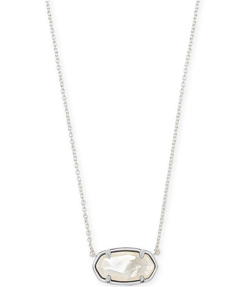 Kendra Scott Elisa Sterling Silver Pendant Necklace