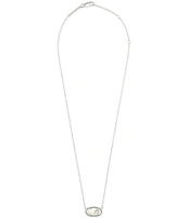 Kendra Scott Elisa Sterling Silver Pendant Necklace