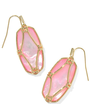 Kendra Scott Elle Lattice Frame Drop Earrings