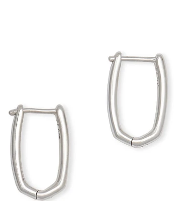 Kendra Scott Ellen Sterling Silver Huggie Earrings