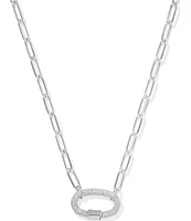 Kendra Scott Emery Link And Chain Short Pendant Necklace