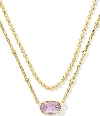 Kendra Scott Emilie Short Multi Strand Necklace