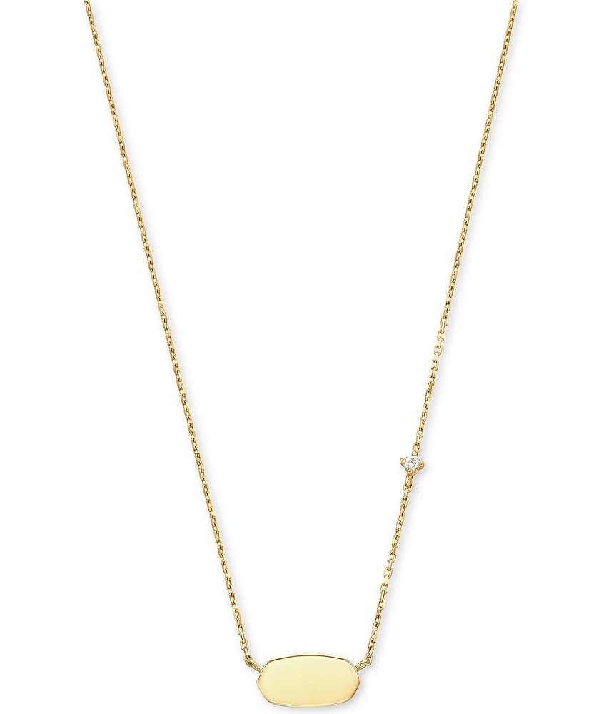 Kendra Scott Fern 14k Yellow Gold Pendant Necklace