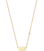 Kendra Scott Fern 14k Yellow Gold Pendant Necklace