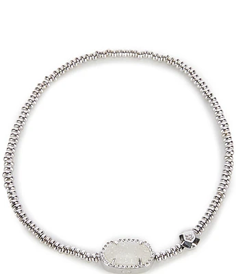 Kendra Scott Grayson Silver Stretch Bracelet