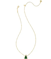 Kendra Scott Holiday Tree Short Pendant Necklace