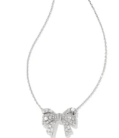 Kendra Scott Krista Bow Short Pendant Necklace