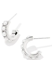 Kendra Scott Krista Pearl Huggie Hoop Earrings