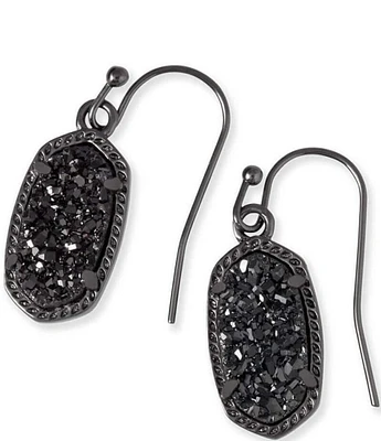 Kendra Scott Lee Gunmetal Drop Earrings