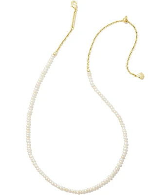 Kendra Scott Lolo Pearl Strand Collar Necklace