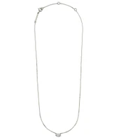 Kendra Scott Marisa Pendant Necklace In White Diamond And 14K Gold