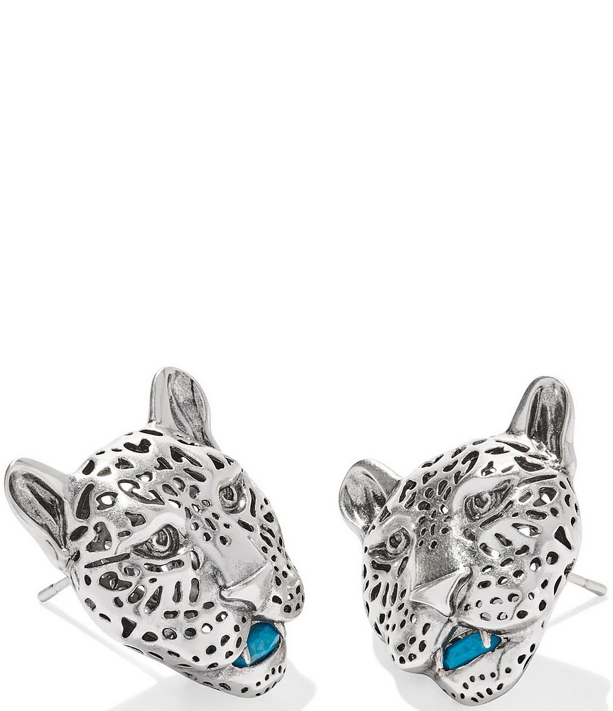 Kendra Scott Maura Jaguar Statement Stud Earrings