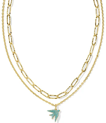 Kendra Scott Melody Bird Short Multi-Strand Necklace