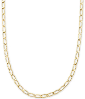 Kendra Scott Merrick Paperclip Chain Necklace
