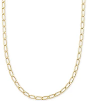 Kendra Scott Merrick Paperclip Chain Necklace