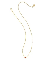 Kendra Scott Mini Ari Heart Satellite Short Pendant Necklace