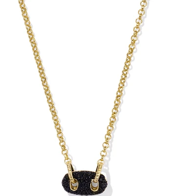 Kendra Scott Bailey Pave Short Pendant Necklace