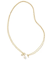 Kendra Scott Eve Pearl Multi Strance Necklace