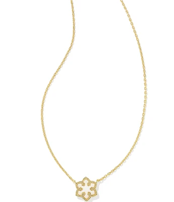 Kendra Scott Snowflake Short Pendant Necklace