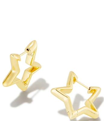 Kendra Scott Star Huggie Hoop Earrings