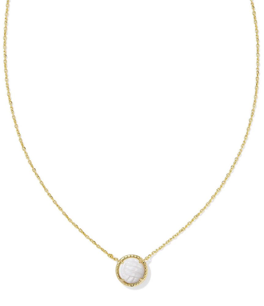 Kendra Scott Volleyball Short Pendant Necklace