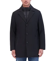 Kenneth Cole New York Rain Tech with Quilted Zip Bib Coat