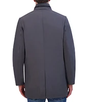 Kenneth Cole New York Soft-Shell Stand-Collar Rain Jacket