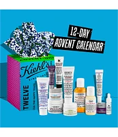 Kiehl's Since 1851 12 Mini Advent-Ures Holiday Advent Calendar Gift Set