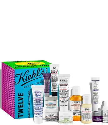 Kiehl's Since 1851 12 Mini Advent-Ures Holiday Advent Calendar Gift Set