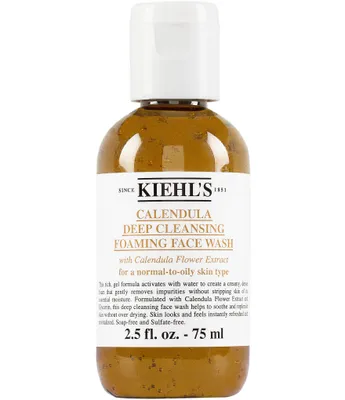 Kiehl's Since 1851 Calendula Deep Cleansing Foaming Face Wash, 2.5 oz.
