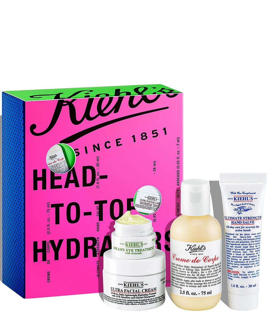 Kiehl's Since 1851 Head-to-Toe Hydrators Gift Set