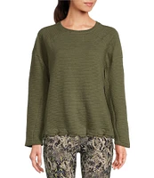 Kinesis Bungee Hem Long Sleeve Crew Neck Sweatshirt