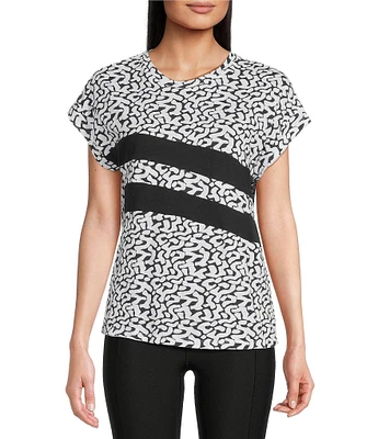 Kinesis Color Block Cap Sleeve Tee