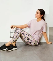 Kinesis High Rise Omega Print 7/8 Moisture Wicking Leggings