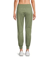 Kinesis High Rise Slim Sueded Jersey Moisture Wicking Pull-On Joggers