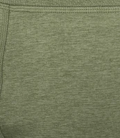 Kinesis High Rise Slim Sueded Jersey Moisture Wicking Pull-On Joggers