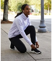 Kinesis High Rise Slim Sueded Jersey Moisture Wicking Pull-On Joggers