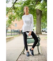 Kinesis High Rise Slim Sueded Jersey Moisture Wicking Pull-On Joggers