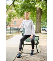 Kinesis High Rise Slim Sueded Jersey Moisture Wicking Pull-On Joggers