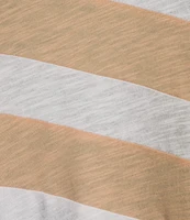 Kinesis Knit Cap Sleeve Crew Neck Tee