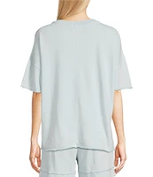 Kinesis Knit Short Sleeve Raw Edge Coordinating Tee