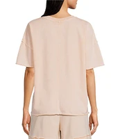 Kinesis Knit Short Sleeve Raw Edge Coordinating Tee