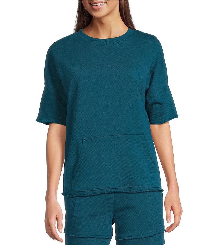 Kinesis Knit Short Sleeve Raw Edge Coordinating Tee