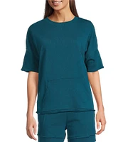 Kinesis Knit Short Sleeve Raw Edge Coordinating Tee